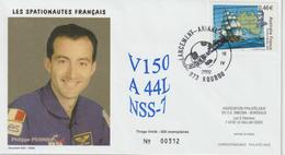 France Kourou 2002 Lancement Ariane Vol 150 - Cachets Commémoratifs