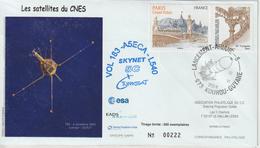 France Kourou 2008 Lancement Ariane Vol 183 - Commemorative Postmarks