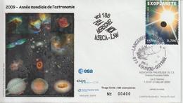 France Kourou 2009 Lancement Ariane Vol 188 - Commemorative Postmarks