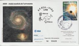 France Kourou 2009 Lancement Ariane Vol 190 - Bolli Commemorativi