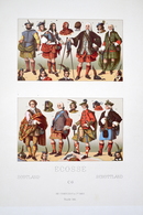 LITHOGRAPHIE THADE, Imp. FIRMIN DIDOT & Cie - Costumes De La Noblesse "ECOSSE" - Lithographies