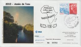 France Kourou 2010 Lancement Ariane Vol 196 - Commemorative Postmarks