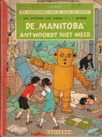 Hergé, Zeldzame Uitgave 1952, "De Manitoba Antwoordt Niet Meer", COLLECTORS - Andere & Zonder Classificatie