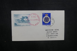 BELGIQUE - Enveloppe De Ostende Pour L 'Allemagne Par Poste Privée De Londres En 1971, à Voir - L 40507 - Lettres & Documents