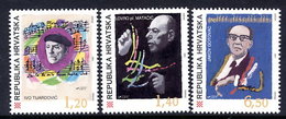 CROATIA 1995 Musicians  MNH / **.  Michel 335-37 - Croatie