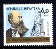 CROATIA 1995 Franz Von Suppe  MNH / **.  Michel 333 - Croazia