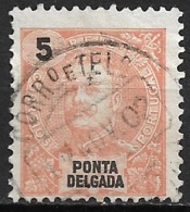 Ponta Delgada – 1897 King Carlos 5 Réis - Ponta Delgada