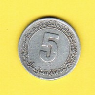 ALGERIA  5 CENTIMES 1980 (KM # 113) #5382 - Algeria