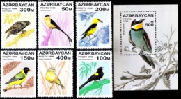 7660  Birds - Oiseux - Azerbaijan Yv 167-71  B 10 - MNH - 3,50 (10) - Non Classés