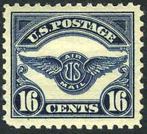 US C5 XF Mint Hinged 16c Airmail From 1923 - 1b. 1918-1940 Unused