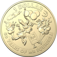 AUSTRALIA • 2019 • $1 • Mr Squiggle And Friends •  Coin In Coin Holder - Otros & Sin Clasificación