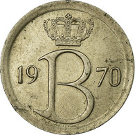 Monnaie, Belgique, 25 Centimes, 1970, Bruxelles, TTB, Copper-nickel, KM:153.2 - 25 Cents