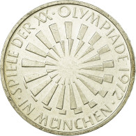 Monnaie, République Fédérale Allemande, 10 Mark, 1972, Stuttgart, TTB - Andere & Zonder Classificatie