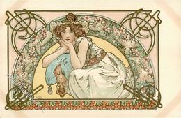 Mucha, Alfons Cherry Blossom I-II - Mucha, Alphonse