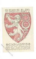 Mucha, Alfons Exlibris Dr. J. Scheiner I-II - Mucha, Alphonse