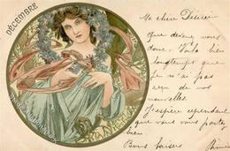 Mucha, Alfons Frau Dezember 1901 I-II - Mucha, Alphonse