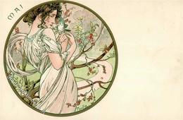 Mucha, Alfons Frau Mai I-II - Mucha, Alphonse