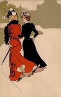 Jugendstil Frauen  Künstlerkarte I-II Art Nouveau Femmes - Other & Unclassified