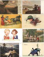 Künstler-Karten Lot Mit über 120 Karten Meist Vor 1930 I-II - Other & Unclassified