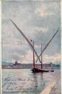 Pellegrini, C. Genfer See Künstlerkarte 1901 I-II - Sonstige & Ohne Zuordnung