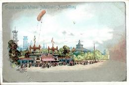 Kunstgeschichte WIEN - Wiener JUBILÄUMS-AUSSTELLUNG 1898 Sign. Mit BALLON I - Other & Unclassified