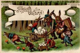 THIELE,Arthur - OSTERN OSTERHASEN Personifiziert Selten!! (PVKZ 9104) I - Thiele, Arthur