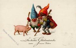 THIELE,Arthur - ZWERGE Mit Schwein I Cochon - Thiele, Arthur