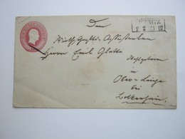 Liegnitz , Klarer Stempel Auf Ganzsache - Postal  Stationery