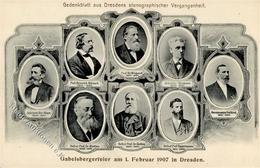 Stenographie Dresden (O8000) Gabelsbergerfeier 1907 I-II - Sonstige & Ohne Zuordnung