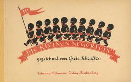 Kinderbuch Die Kleinen Negerlein Gezeichnet Von Scheufler, Grete Verlag Edmund Ullmann II - Giochi, Giocattoli