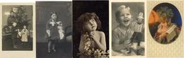 Kinder Partie Mit über 400 Ansichtskarten Und Fotos Circa 1900 Bis 1940 I-II - Other & Unclassified