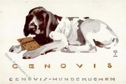 Hohlwein, L. Genovis Hundekuchen Künstlerkarte I-II - Hohlwein, Ludwig