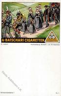 A.BATSCHARI CIGARETTEN - Nr. 1 Sign. C.Liebich I-II - Publicité