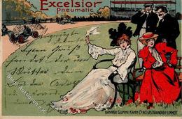 Werbung Auto Hannover (3000) Excelsior Pneumatic 1906 I-II Publicite - Werbepostkarten