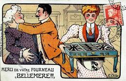 Werbung Bellemere Gasherd 1907 I-II Publicite - Publicité