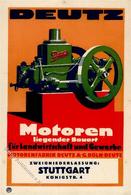 Werbung Stuttgart (7000) Deutz Motoren I-II (Reißnagelloch) Publicite - Publicité