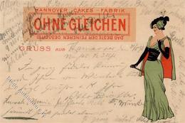 Werbung Bahlsen Keks Hannover (3000) 1898 I-II Publicite - Advertising