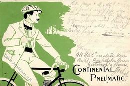 Continental Pneumatic Fahrrad  1898 I-II Cycles - Advertising