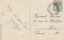 Postcard Genealogy Monsieur Doulcet 41 Rue Des Martyrs Paris PU Moulins Metz 1910 My Ref  B13565 - Généalogie