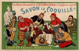 Werbung Kosmetik Marseille (13000) Frankreich Savon La Coquille I-II Publicite - Advertising