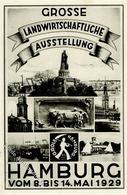 Landwirtschaft - Grosse LANDWIRTSCHAFTLICHE AUSSTELLUNG HAMBURG 1929 Mit S-o I Paysans - Ausstellungen