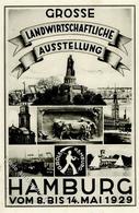 Landwirtschaft - Grosse LANDWIRTSCHAFTLICHE AUSSTELLUNG HAMBURG 1929 Mit S-o I Paysans - Expositions