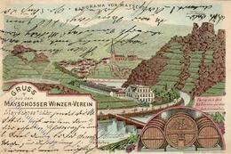 Wein Mayschoß (5481) Winzerverein Bahnpost Remagen Adenau Zug 225 10.8. 1903 I-II Vigne - Exposiciones