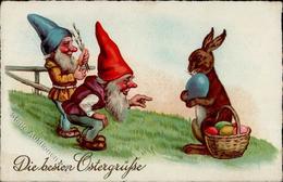 Ostern Hasen Personifiziert Zwerge I-II Lutin Paques - Easter