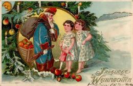 Weihnachtsmann Kinder  Prägedruck 1905 I-II Pere Noel - Santa Claus