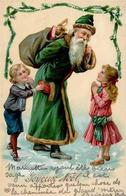 Weihnachtsmann Kinder Spielzeug Lebkuchen Prägedruck 1907 I-II Pere Noel Jouet - Santa Claus
