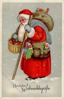 Weihnachtsmann Puppe Spielzeug  I-II Pere Noel Jouet - Santa Claus