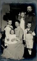 Adel Lippe Detmold Fürst Leopold Und Familie Foto AK I-II - Koninklijke Families