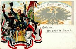 Militär Vegesack (2800) Kriegerfest 1900 I-II - Otros & Sin Clasificación