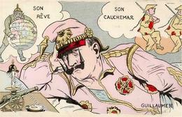 Antipropaganda WK I Kaiser Wilhelm Künstlerkarte I-II - War 1914-18